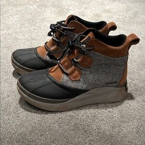 Sorel Kids Boots in Black, Brown, and Gray